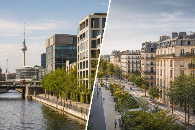 Architektur im Vergleich: Wie Deutschland und Frankreich ihre Städte neu gestalten